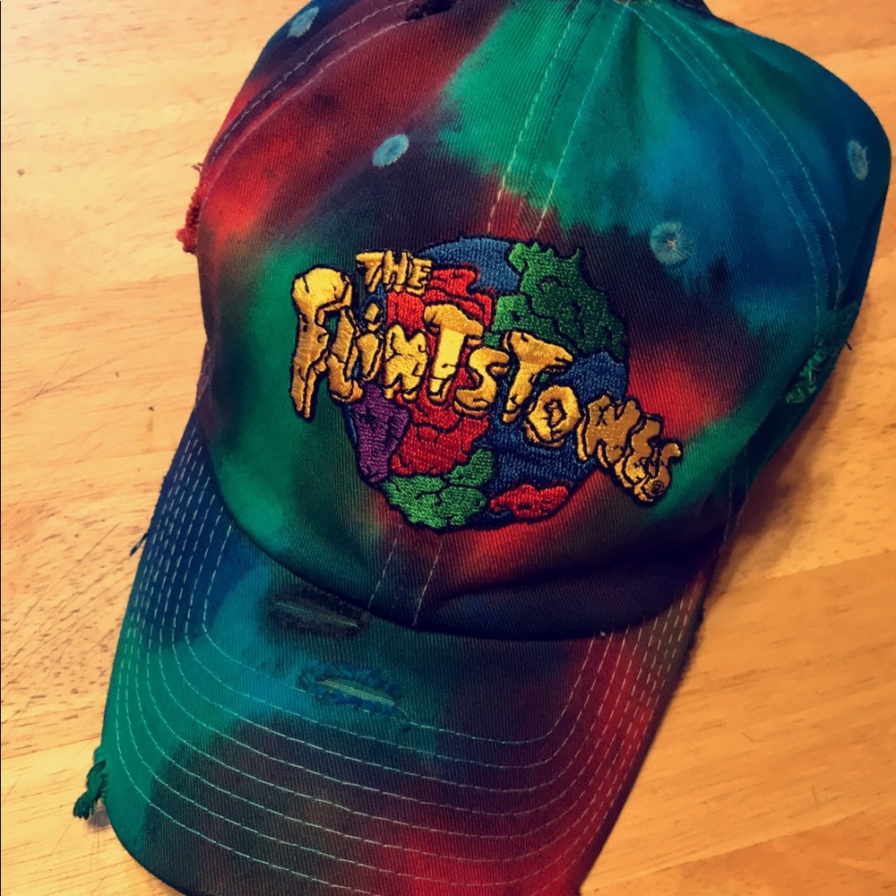 Custom The Flintstones Strapback Hat
